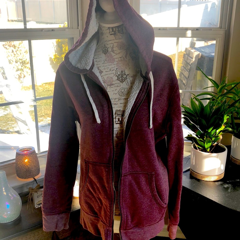 Great condition, very warm.  Sonoma zip hoodie